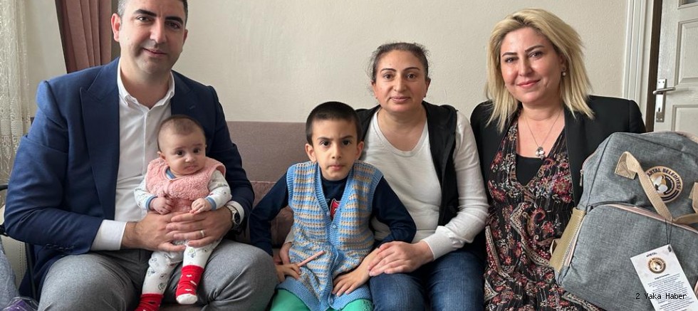 Başkan Yüksel’den Hoş Geldin Bebek Ziyareti