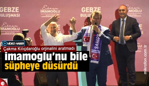 Gebzeli Çakma Kılıçdaroğlu orinalinin yokluğunu aratmadı - Politika - Haber Sitesi Yazılımları - Haber Scripti