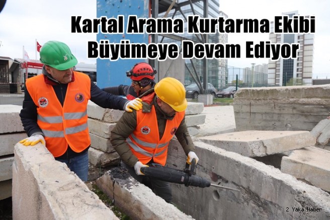 Kartal Arama Kurtarma Ekibi Büyümeye Devam Ediyor