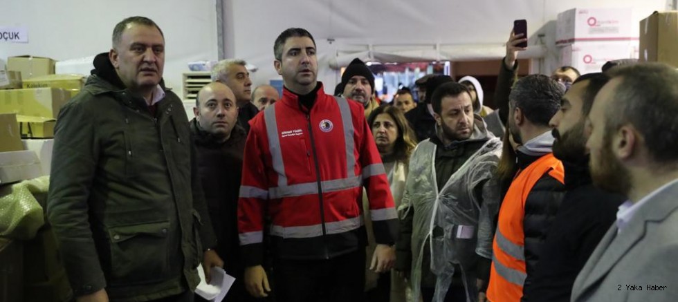 Kartal Belediyesi’nin Yardım Tırları, Deprem Bölgelerine Hareket Etti