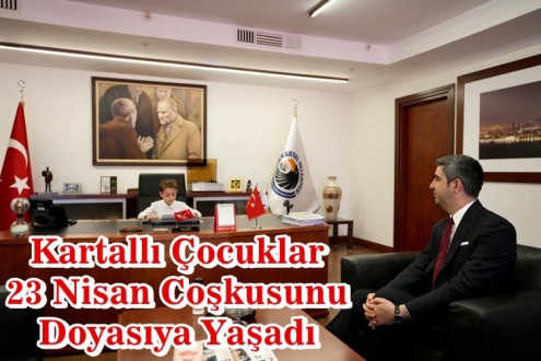 Kartallı Çocuklar 23 Nisan Coşkusunu Doyasıya Yaşadı