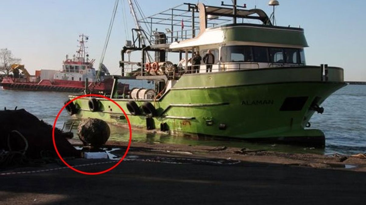 Zonguldak'ın Karadeniz Ereğli ilçesinde deniz mayını bulundu - GÜNDEM - Ulusal ve Yerel Medyanın Gücü