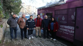 Gezici Veteriner Otobüsü “Vetbüs” 2 Gün Boyunca Kartal’da Hizmet Verdi